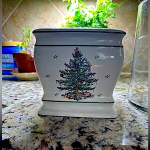 Spode Christmas Tree tissue cover